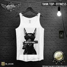 training Rottweiler tank top