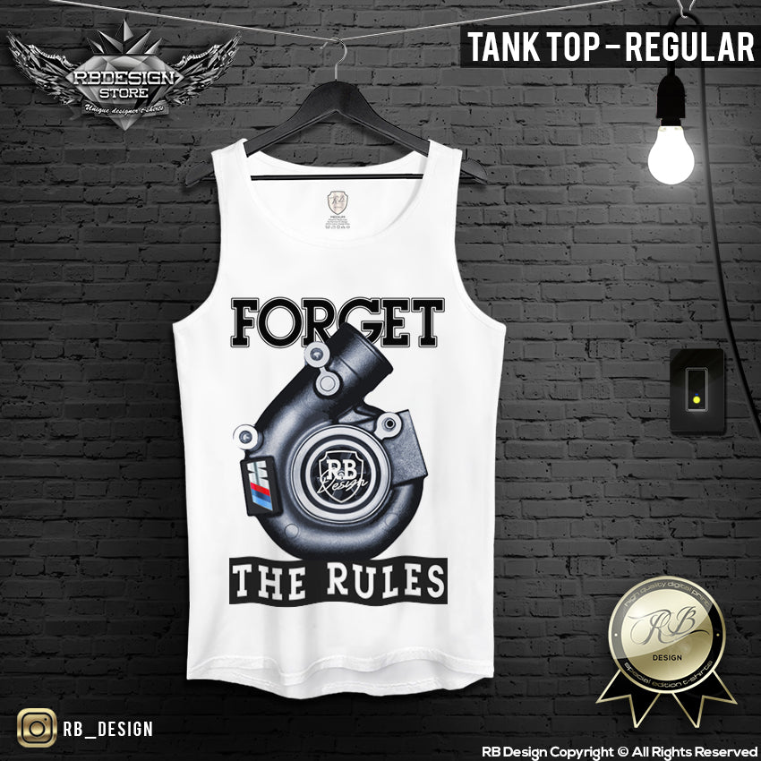mens turbocharger tank top