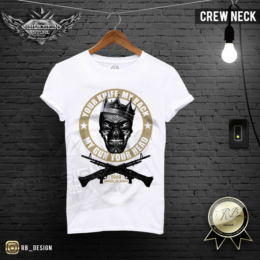 guns graphic mens shirts