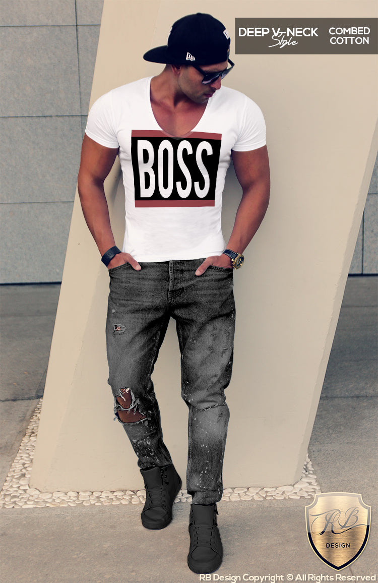 deep v neck shirts online