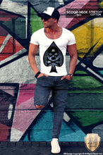 designer skull mens t-shirt