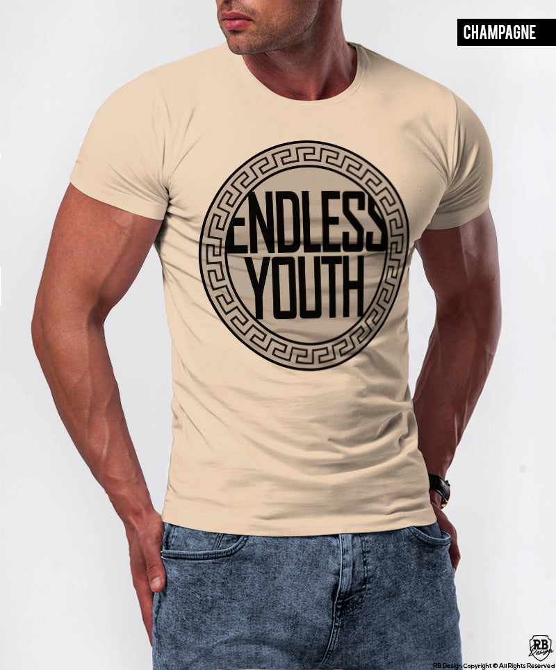 Luxury Men's T-shirt "Endless Youth" / Color Option / MD672