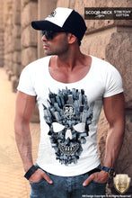 scoop neck t-shirt
