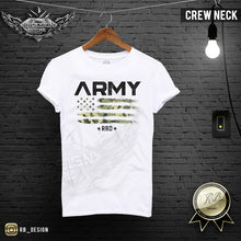 Army Camouflage Flag T-shirt Mens Fashion Muscle Fit T-shirt MD711