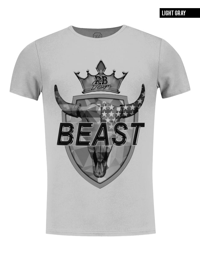 premium t shirt for men gray color
