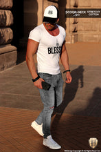scoop neck muscle tee