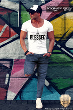 mens fashion scoop neck t-shirts