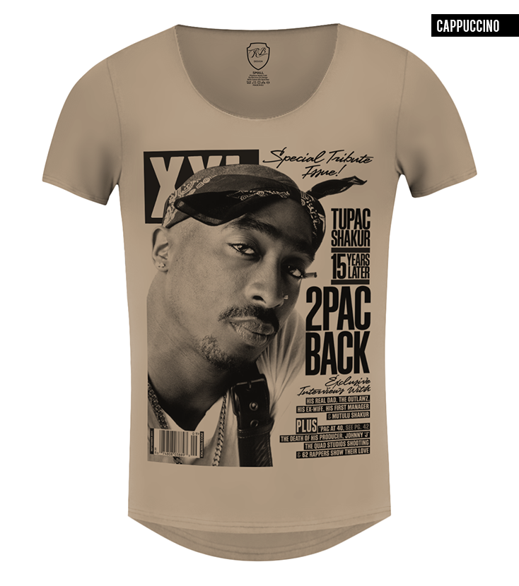 cool 2pac design t shirt