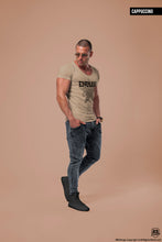 Men's Stylish Casual T-shirt "Endless Youth" Scoop Crew Neck / Color Option / MD750