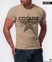 Men's Festival Graphic Tee "Cocaine and Caviar " Trending T-shirt Scoop Neck / Color Option / MD752