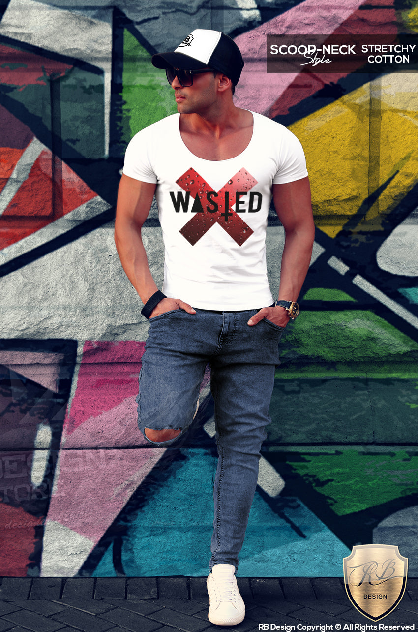 mens cross hipster t-shirt