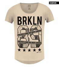 cool graphic t shirt beige brooklyn