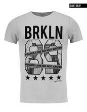rb design mens gray t shirt with print
