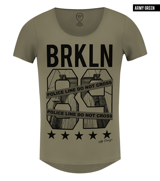 khaki scoop neck tee shirts