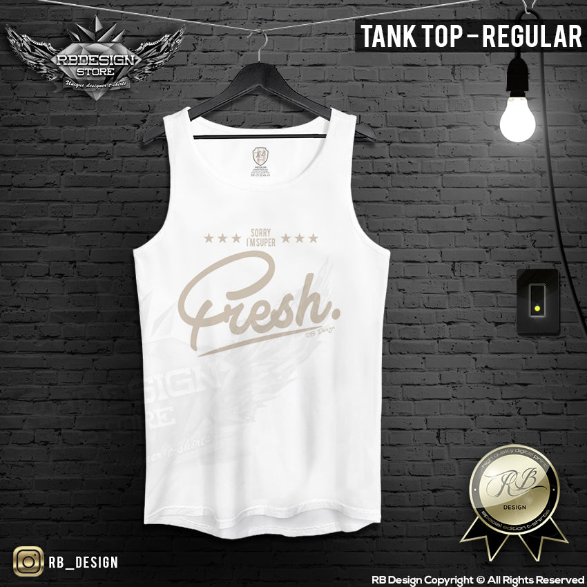 mens regular tank top super fresh cool vest