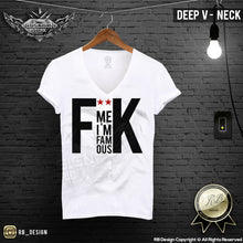 deep v neck fashion t shirts