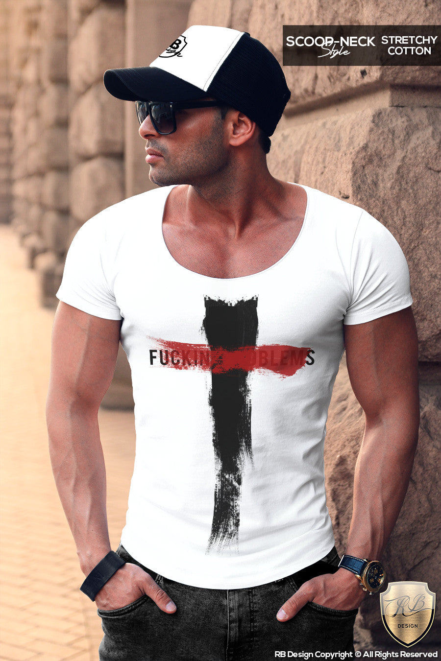 muscle fit t shirt 