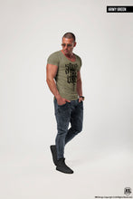 Good Vibes Only Men's T-shirt Casual Fashion Khaki Gray Beige Top/ Color Option / MD801