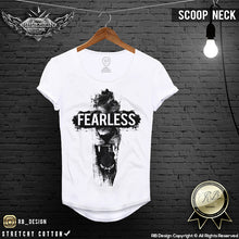 mens fearless lion t-shirt