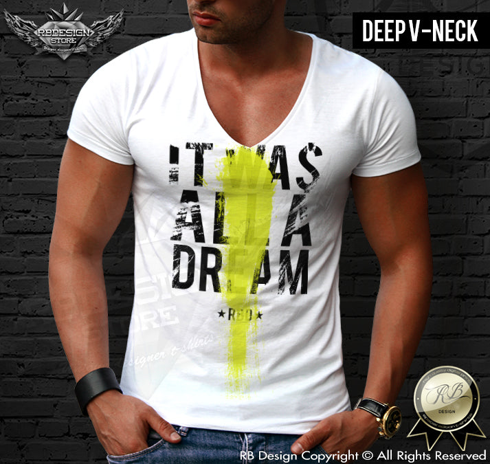 deep v neck muscle fit t shirts