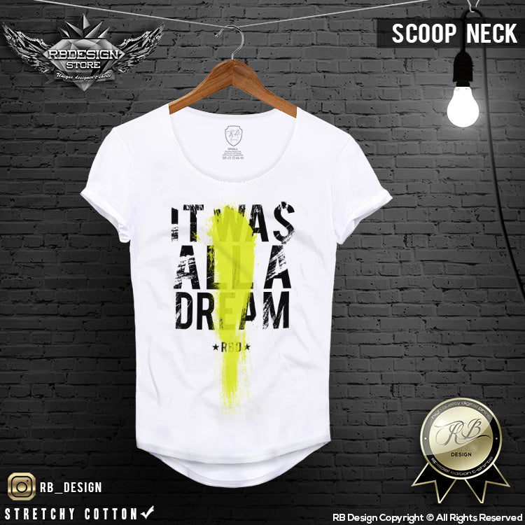 it was all a dream tee shirt