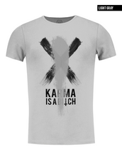 gray mens casual t-shirt