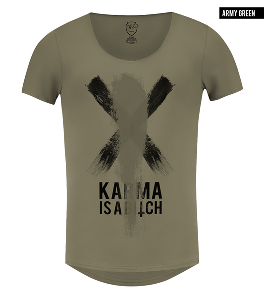mens t-shirt karma is a bitch