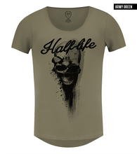 khaki designer t-shirt