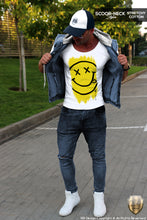 mens tee trendy outfit happy smile shirts