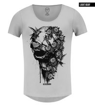 rb design luxury skull t-shirt