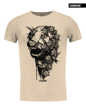 flower skull t-shirt