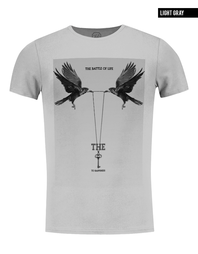 crew neck mens t-shirt rb design