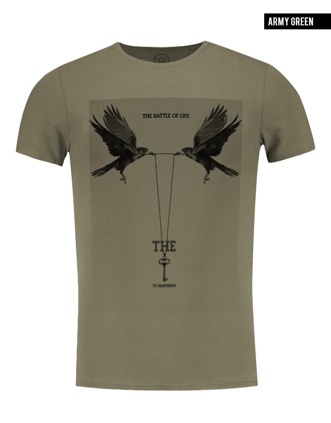 cool mens fashion kahki tee shirts