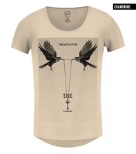 slim fit scoop neck mens luxury t shirt