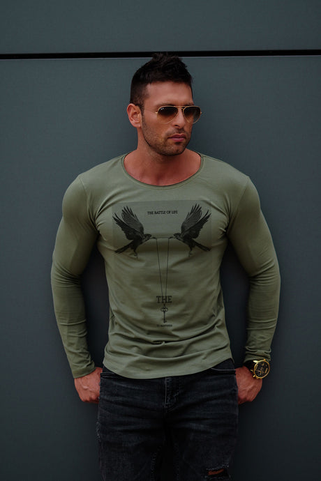 Mens Long Sleeve T-shirt 