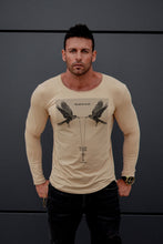 Mens Long Sleeve T-shirt "Battle of life" MD846