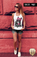 THE BOSS French Bulldog Women's T-shirt Ladies Dog Tank Top WD085