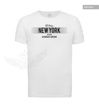 New York Advisory Mens White Slim Fit T-shirt MD866
