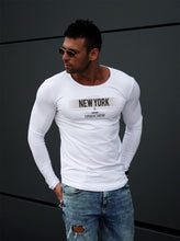 Mens Long Sleeve T-shirt "New York Advisory