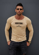 Mens Long Sleeve T-shirt "New York Advisory