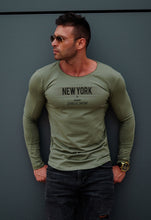 Mens Long Sleeve T-shirt "New York Advisory