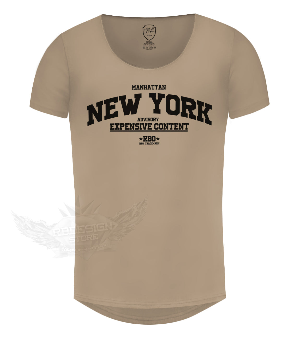 Men's T-shirt  "New York Advisory" / Color Option / MD869