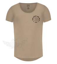 Khaki Beige Pocket Style Casual Mens T-shirt / Color Option / MD871