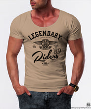 designer scoop neck t-shirt