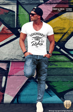 deep v neck t-shirt motorcycle gift