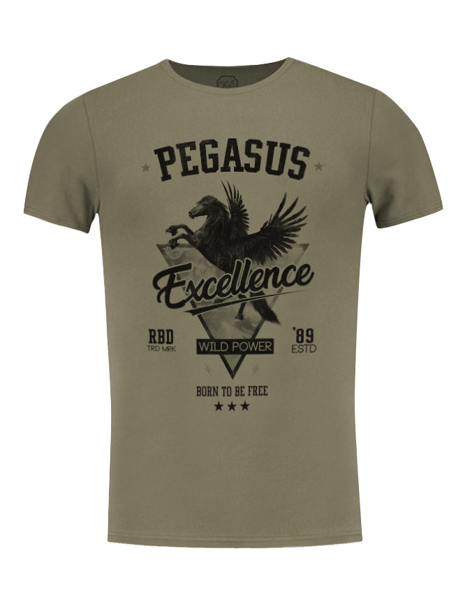 khaki designer t-shirts