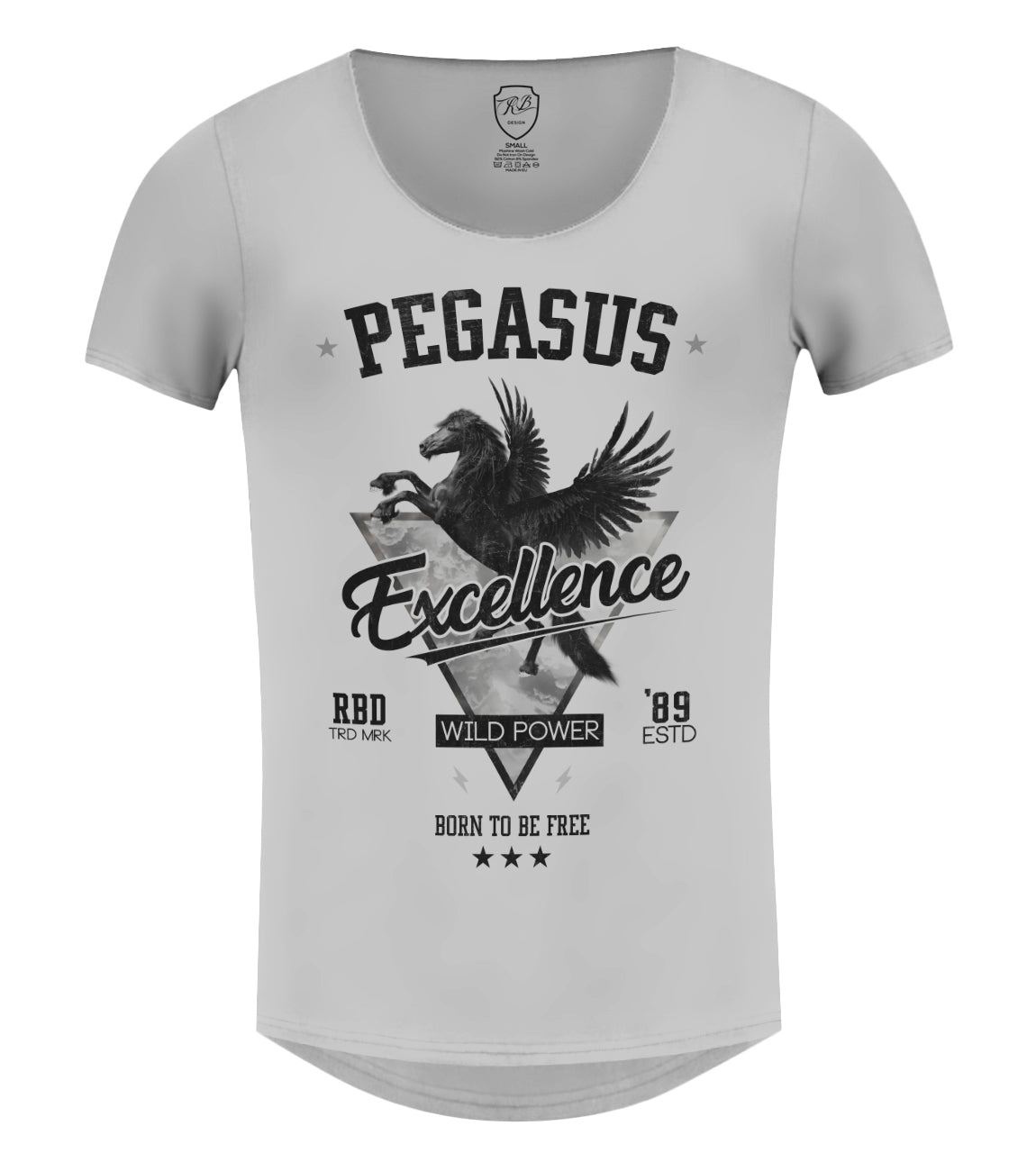 pegasus gray t-shirts