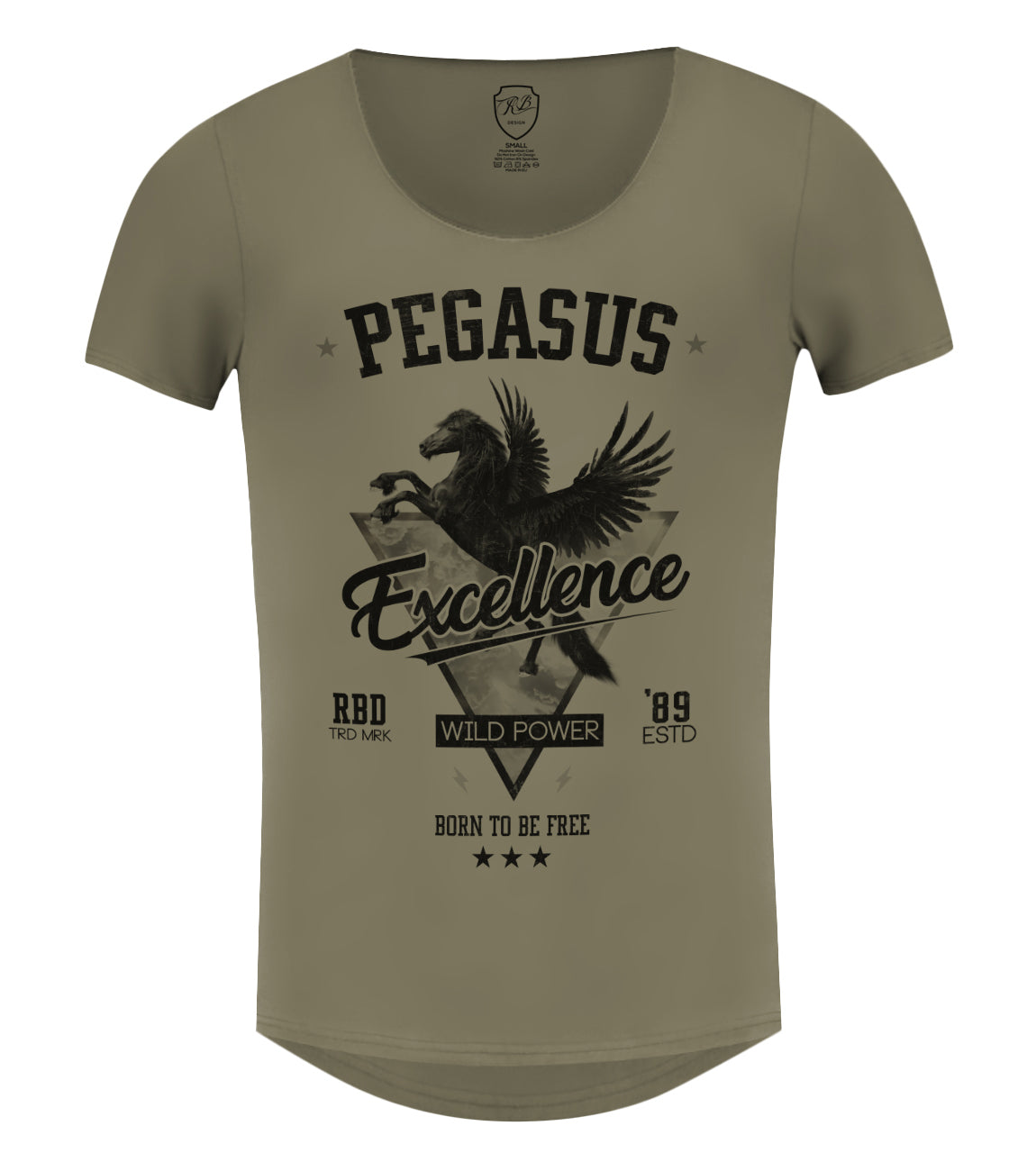 pegasus graphic t-shirt rb design