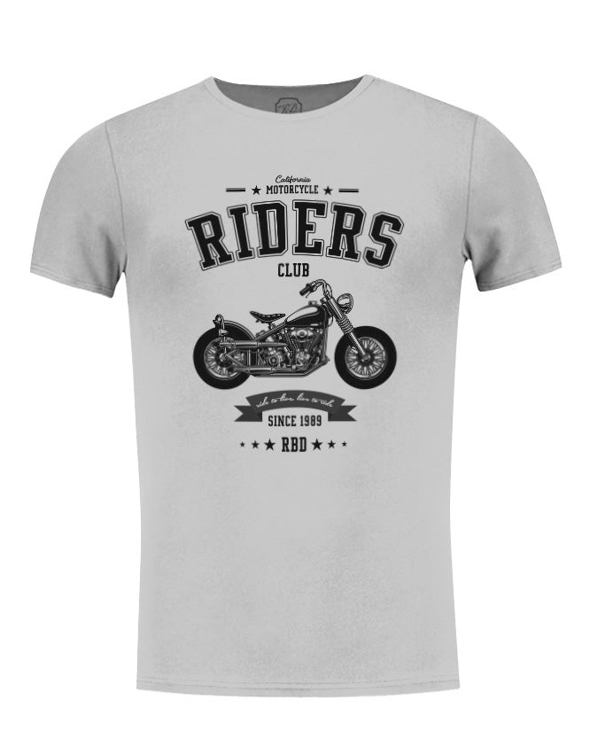 gray motorcycle t-shirt