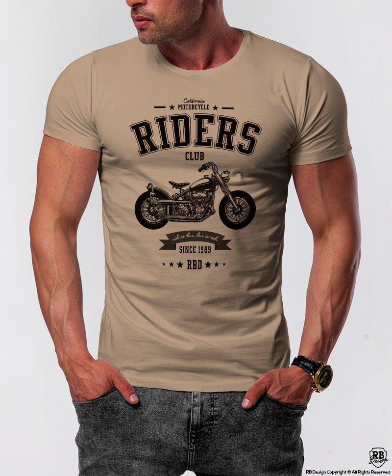 motorcycle rider t-shirt